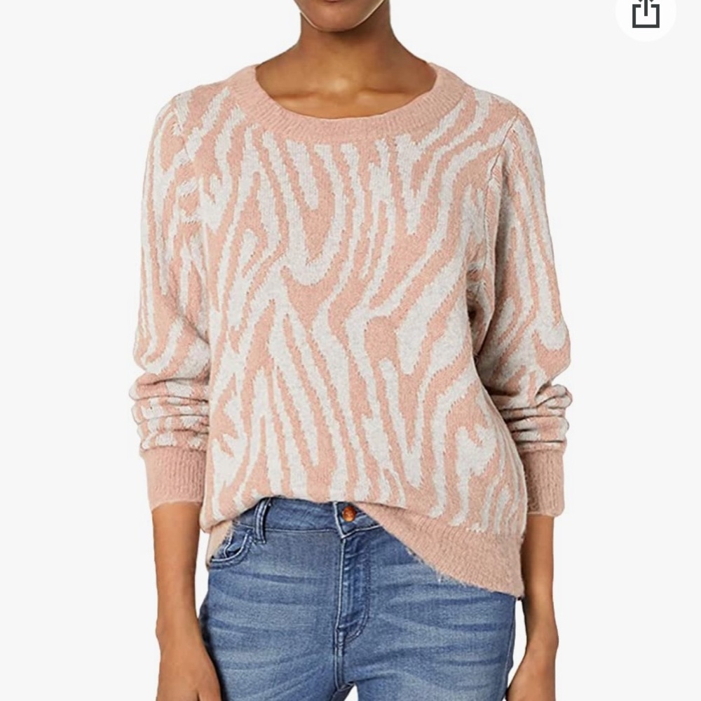 Rebecca Taylor zebra print sweater